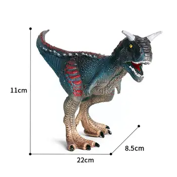 Dinosaur Jurassic Vilde Liv Model Toy Dinosaur Børn Gave Carnotaurus Simulering Legetøj Til Drenge Legetøj Dinosaur P6O2