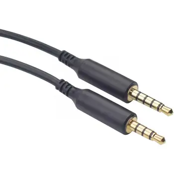 2m Udskiftning Hovedtelefoner Kabel 3,5 mm Til 2 X 3,5 mm A40 Audio Astro A30 Elear Opgradere til Logitech A10 Headset Audio Kabel-C V3B7