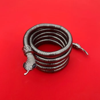 Snake DIY Mandlige Penis Ring Lås Cock Forlængelse Ringe Erektion Kyskhed Forsinke Ejakulation Erotisk sexlegetøj Til Mænd Voksen Produkter