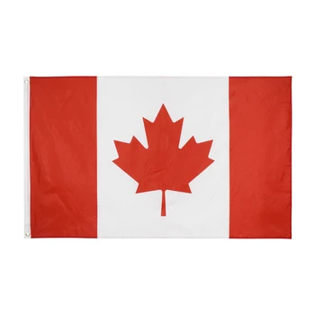 Drop Shipping aerlxemrbrae flag store Canadiske Flag banner flag 90*150 cm Canada nationale polyester flag Canada