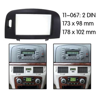 For Hyundai Sonata NF Sonica 2004-2008 2Din Bil Audio Panel Ændring Panel DVD-Navigation Panel Frame Bil Fascias Stereo Rad