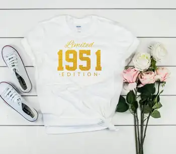 Rose Guld - 70-års fødselsdag, gave ,limited edition 1951 fødselsdag t-shirt, en gave til hende og ham, 70-party shirt | UNISEX SKJORTE