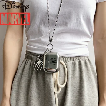 Disney Spider-Man galvanisering er egnet til iPhone airpods1/2 Pro3 øretelefon beskyttende skal trådløs Bluetooth-hovedtelefon