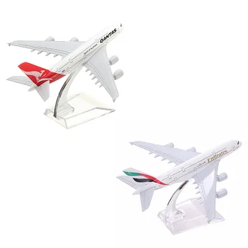 Airlines Fly Model Airbus 380 Airways 16cm Legeret Metal Fly Model W Stå Fly M6-039 Model Fly