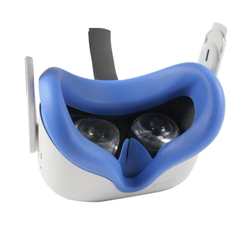 Anti Sved Blød Silikone Øje Cover Eye Pad for Oculus Quest 2 Briller tages af og Vaskes non-slip VR Headset Tilbehør