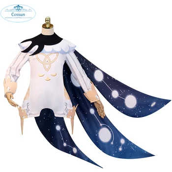Anime Genshin Indvirkning Rejsende Paimon Dejlig Heldragt Uniform Cosplay Kostume Halloween Dragt Til Kvinder Outfit Nye 2021