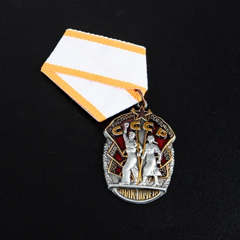 1 stk 3,5 cm*5 cm. Verdenskrig Sovjet USSR Eu-Arbejdskraft Herlighed Medal Of Honor CCCP Medalje KOPI