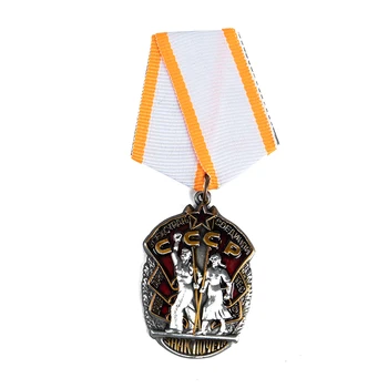 1 stk 3,5 cm*5 cm. Verdenskrig Sovjet USSR Eu-Arbejdskraft Herlighed Medal Of Honor CCCP Medalje KOPI