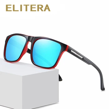 ELITERA Nye Klassiske Firkantede Polariserede Solbriller Mænd Retro TR90 Ramme Anti-refleks Kørsel Sol Briller 2021 Brand Design