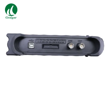 Hantek 1008C Sende signaler via USB 2.0 interface plug and play, og ingen har brug for ekstra strømforsyning