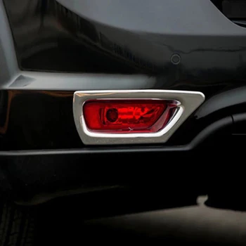 Bil Chrome Bageste Tåge Lys Dække Trim for Dodge Rejse Fiat Freemont 2011 - 2018