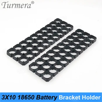 Turmera 10X3 18650 Lithium Batteri, Beslag Holderen Plast for 12V-24V, 36V E-Cykel Batteri eller Solar Energy Storage System Bruger