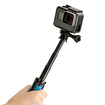 JABS, der kan Forlænges Selfie Stick Bærbare Vlog Selife Stick Stå for Gopro Hero 9 8 7 6 5 4 Antal DJI Osmo Action-Kamera