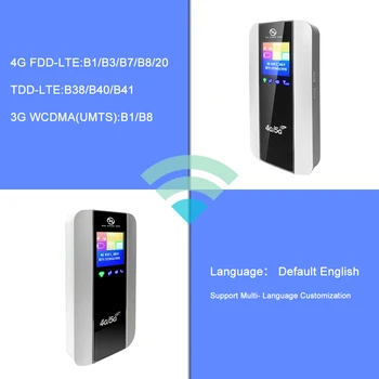 HCX H10-E-Støtte 1500mah Batteri-Power Bank 4G Lte Router med SIM-Kort Slot Bærbart Wifi-Router 4G LTE Wifi Router Wifi Modem