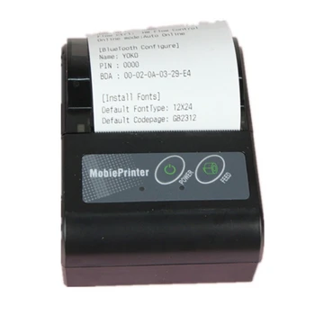 Mini Bærbare Mobile Bærbare Modtagelsen Printer Bluetooth-58mm Termisk Modtagelsen Printer Lille til Mobiltelefon, iPad, Android