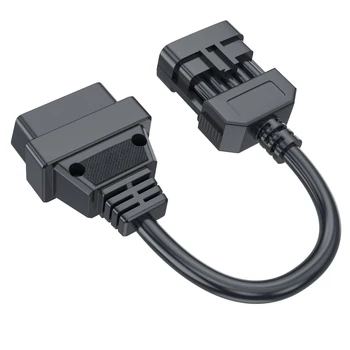 Bil OBD2 kabel-Stik Adapter til Nissan 14 Pin-kode til 16 Pin-kode Auto Diagnostiske Kabel Til nissan Gratis fragt