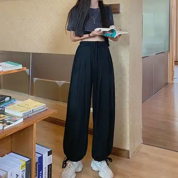 Streetwear Løs Sved Bukser, Japansk Harajuku-Stil Bukser til Mænd, Kvinder Pige Teenage Ulzzang koreanske Bukser