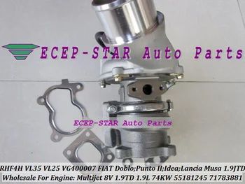 RHF4H VL25 VG400007 55181245 71783881 VL35 Turbo Turbolader For FIAT Doblo, Punto II Idé Lancia Musa 1.9 JTD Multijet 8V 1,9 L