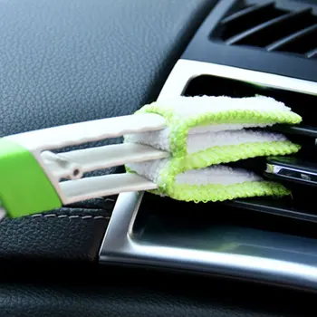 Auto Aircondition Outlet rensebørste Dashboard Børste Støv Indvendig Rengøring Tastatur Blind børste Bil tilbehør