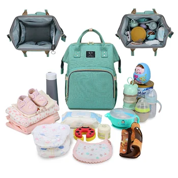 Barsel Pose Baby Ble Taske, Rygsæk, Klapvogn, Tasker, USB-Stor Kapacitet Vandtæt Ble Taske Kits Tasker Sygepleje Rejse Moms