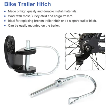 Universal Cykling Cykel Trailer Hitch Linker Connector 90° Baby Diverse Cykel Kobling Vedhæftet Fil Mount Adapter Værktøj