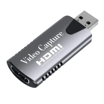 Audio Video Capture-Kort - HDMI / USB Optage 1080P Via DSLR Videokamera til Live Streaming/Gaming/Stue/Video-Konference