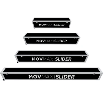 Movmax 90 CM Fotografiske Slide Dobbelt Anvendelse Tilstand Jernbane Stang til SLR DSLR-Kameraer Følge Focous Støtte Stå Tilbehør