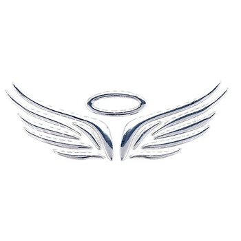 3D Angel Fe Vinger Bil Auto Truck Logo Logo Badge Decal Sticker 3 Farver