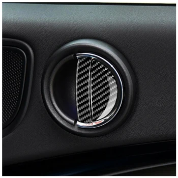 4stk Interior Carbon Fiber dørhåndtag Cover Sticker Trim Fit for Mini Cooper F54 F55 Clubman F60 Landsmand