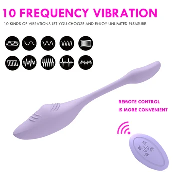 Trådløs Fjernbetjening G-punkt Vibratorer Til Kvinder Klitoris Stimulator Vibrerende Æg til Vaginal Kugler Kvindelige Masturbator Sex Legetøj