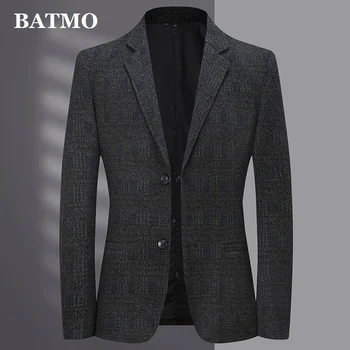 BATMO 2021 nye ankomst efteråret høj kvalitet ternet blazer mænd,mænd jakker,plus-størrelse M-XXXL 2137