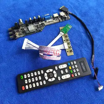 1366*768 Passer B140XW01/B140XW02/B140XW03 LCD - /LED-HDMI-kompatibelt USB-AV VGA DVB Digital signal Skærm drevet yrelsen Kit 40Pin LVDS