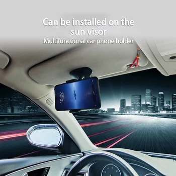 Bil-beslag 360 bilholder Slot Mount holder Til Mobil-Mobiltelefon, iPhone, GPS Universal Aotomobiles Interiør Stå GPS Holder