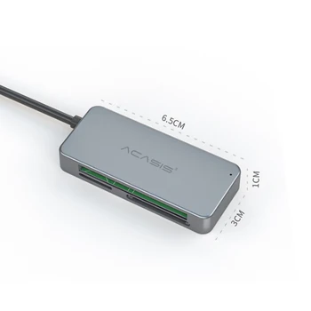 Nye USB 3.0-Alt-i-En Hub Flash Kortlæser USB Type C til CF-TF-Flash-Drev-Adapter, der er Egnet Til OTG Til MacBook Bærbare Telefoner