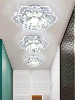Moderne Krystal loftsbelysning, Forsænket Skjult/Overflade Monteret krystallysekroner, for Korridorer, Stue og Soveværelse