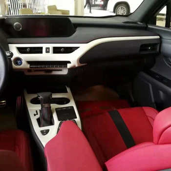 For Lexus UX 200H 19-20 Bil Dækning Indre Kontrol Trim ABS/kulfiber Midten Aircondition Skifte Stikkontakten, Vent Ramme