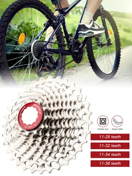 11 Speed Cykel Kassette 11-28T 11-32T 11-34T 11-36T Let Road Bike Kassette Hule Ud Svinghjul Tilbehør