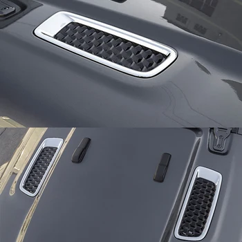 Bilens Motorhjelm Aircondition og Stikkontakten, Vent Dekoration Cover Sticker til Jeep Wrangler JL 2018+ Bil Klistermærker