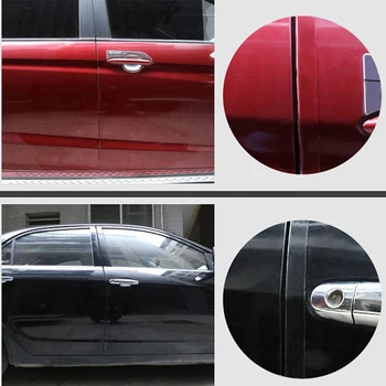 Bil Døren Edge Protector Mærkat Strip PVC-Film Transparent Anti-Kollision Kant Scratch Guard Beskytter gummipakning Auto Vagt