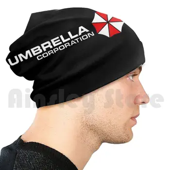 Umbrella Corporation Beanie Afdækning Cap DIY Print Pude Umbrella Corporation Video Game videospil Vaskbart Beanie