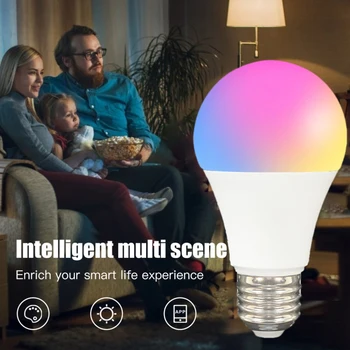 Tuya Zigbee 3.0 Smart Home LED Pære Lampe 9W E27 RGB Til TUYA Smart Liv App Arbejde Med Alexa, Google Startside Assistent