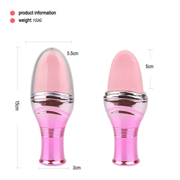 El-Simulering Tunge Vibrator Kvindelige Cunnilingus Enhed Fleksibel G-spot Stimulation Genopladelige Voksen Sex Legetøj