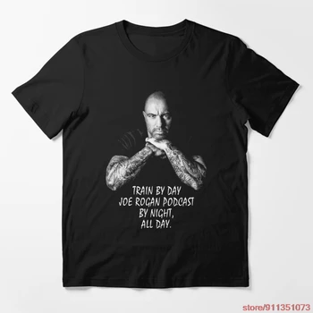 Joe Rogan Tog- Bomuld-Dobbelt-Sidet Trykte Biker T-Shirt til Mænd Shirt Kort Ærme T-Shirt