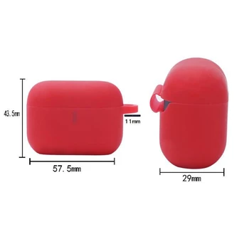 Vaskbare Anti-fald Beskyttende Silikone Cover Shell Øretelefon Sag for QCY T10 Bluetooth Hovedtelefon Tilbehør