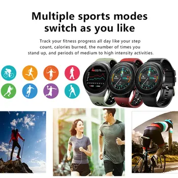 MT3 8G Smart Ur Trådløse Opkald Fuld Touch-Skærm, Vandtæt Smartwatch Hukommelse Musik Optagelse Funktion Sports Armbånd