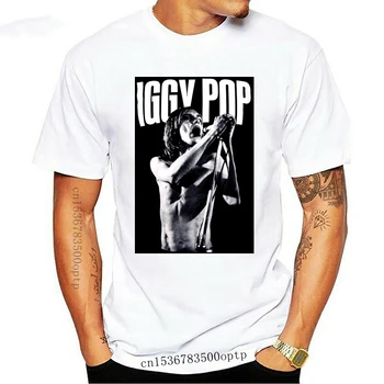 Sjove t-shirts Herre Iggy Pop-Punk Rock, Heavy Metal Mænds Bomuld T-shirt