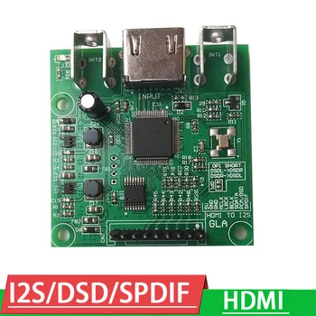 HDMI separat udvinding af digital audio signal, I2S DSD SPDIF-modul til decoder audio-afspiller, forstærker