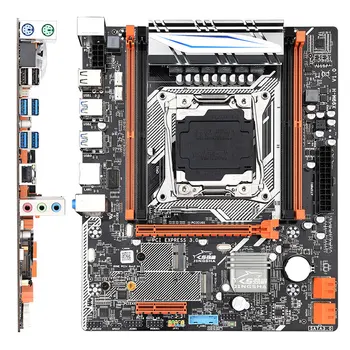 JINGSHA X99 M-H Bundkort LGA 2011-3 V3 CPU-M-ATX DDR4 RAM Understøtter Kit Xeon E5 2678 2620 2650 V3 SSD M. 2 SATA 3.0 Combo Sæt