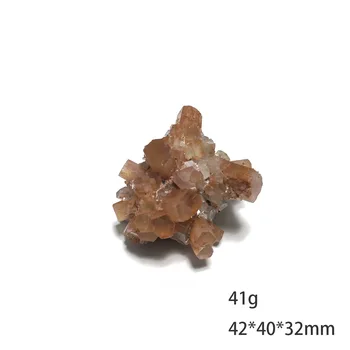 41g B5-2a Specielle Tilbud! Natursten er en Smuk Cluster Aragonit Krystal Kvarts Mineral prøver Dekoration Gratis Fragt