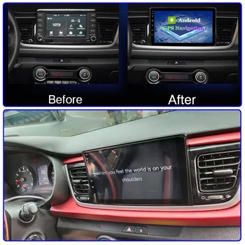 4G+64G Android 10 Bil, Multimedie-Navigation For KIA Picanto, RIO 2016-2018 Lyd Stereo Intelligent System 2 Din Afspiller